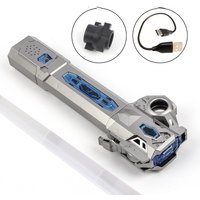 2 in 1 RGB LED Flashing Sword Light Up Laser Sword Kids Cosplay Party Toy Boys Girls Gift