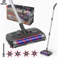 Electric Sweeper Carpet Cleaner Wireless Portable Cleaning Machine Handheld Floor Sweeper Household Rotating Electric Floor Mop