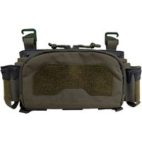 Tactical Multi-caliber Mag Pouch Placard 2nd Layer Admin Pouch Set MOLLE Quick Pull Hunting Combat Airsoft Vest Front Panel Gear
