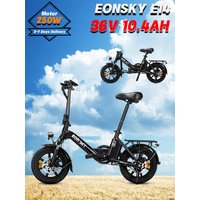 AliExpress NONE E14 Adult Portable Folding E-bike 250W 36V 10.4Ah Urban Commuting Electric Bicycle 14*2.5