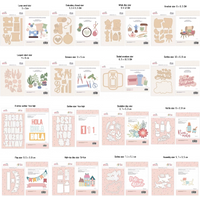 New 2023 Large Tabel Tag Metal Cutting Dies for Scrapbooking and Card Making Paper Craft Album Decorative Embossing Cut Die