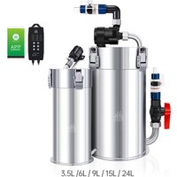 Week Aqua Intelligent Control Stainless Steel Filter Bucket With Water Pump Aquarium Fish Tank External Canister Filter
