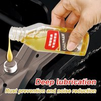 100ml Chainsaw Lubricating Oil Synthetic Rustproof Lubricant Noise-Reducing Chainsaw Chain Lubricant For Battery Chainsaws