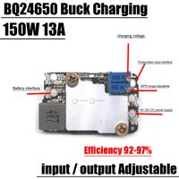 150W 13A BQ24650 BUCK Charger MPPT Solar Lead-acid Li-ion LifePo4 Lithium Battery Charging module 1S 2S 3S 4S 12V 24V BMS CAR