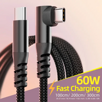 USB C Cable 1M 2M 3M 1PC 10FT USB C Data Transfer 60W PD Fast Charging Cable For iPhone 15 15Plus 15Pro Max