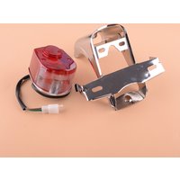 Feu arrière de frein arrière de moto avec support de montage adapté à Honda ST70 DAX ST50 ST90 CT50 CT70