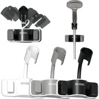 Drill Free Shower Head Holder Free Your Hand Adjustable Shower Bracket Rack Hanger for Bath Ball Bathroom Storage Accessories