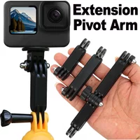 Universal Extension Pivot Arm Mount Kit for DJI GoPro Hero 13 12 11 DJI Action 5 Pro 4 Adjustable Straight Joints Adapters