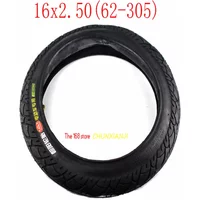 AliExpress NONE Kids Electric Bikes Small BMX Scooters Inner Tube 16x2.50 62-305 Size with Bent Angle Valve Stem Tire Fit 16*2.5