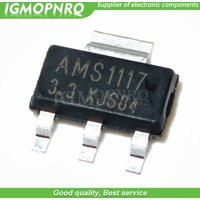 100pcs AMS1117-3.3 AMS1117 3.3V 1A SOT-223 Voltage Regulato new original