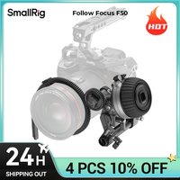 SmallRig Follow Focus F50 for Video Precise Focus Control Stepless Damping Lever Adjustment for Sony for Canon for Nikon Cameras