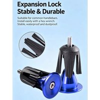 AliExpress cycle zone Bicycle Handlebar Bar Cap End Plugs Aluminum Alloy Bar end Caps MTB Road Bike Handle Bar Stopper Dust‑proof Bike Accessories