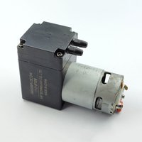 DC24V 10L/M Large Flow High Pressure Mini 555 Motor Vacuum Air Pump Negative Pressure Suction Diaphragm Pump DIY Packer Inflator