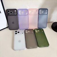 Corrugated Soft Matte TPU Case for iPhone 17 Pro Max 16 15 14 13 12 Pro Max Luxury Ultra Thin Translucent Phone Protection Cover