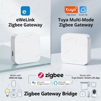 Zigbee Smart Gateway Bridge USB Wireless Hub Tuya/Ewelink APP Remote Control Smart Home Automation Device Work with Alexa Google