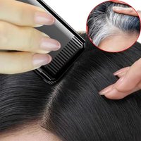 Portable Temporary Quick Coverage Hair Pen 2in1 3-Color Quick Touch-Up Hair Stick Beard Color Stick Instant Dye Stick Comb