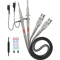 1pcs/2pcs P6100 BNC Oscilloscope Probe Kit 100MHz 1X 10X Mayitr High Precision Scope Analyzer Alligator Clip Probes Test Leads