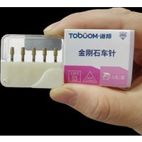 10pcs Dental Preparation burs for Porcelain Alloy Inlay and onlay TF-07/TF-07F