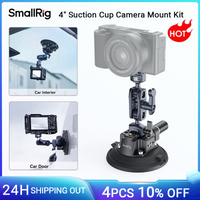 SmallRig-Kit de montage de caméra à ventouse avec rotule, caméra d'action, prise de vue de véhicule de téléphone, bras magique, charge 3kg -4236, 4"