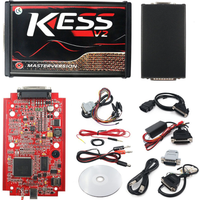 For KESS V2.8 V2 V5.017 Ktag V7.020 SW V2.25 v2.47 Red PCB Red European ECU Tool OBD2 Tuning ECU Programmer