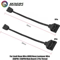 Motherboard 5V ARGB AURA SYNC Cable,6Pin or 8Pin Optional, for Lian Li Strimer Plus V1 V2 Series Cable,
