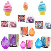 Needoh Ice Cream Drip Love Heart Toy Stress Relief Soft Squishy Non-toxic Multi-colorful Fidget Party Favor Gift for Adults Kids