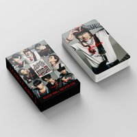 55Pcs/Set Kpop ATEEZ 2025 SEASON’S GREETINGS Lomo Card Postcards Photocard For Fans Collection Gifts