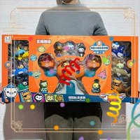Figurki Octonauts Prezent dla Dziecka Anime Barnacles Kwazi Peso Dashi Figurka Akcji Zabawki Edukacyjne dla Dzieci Śliczny Model z Pancerzem ABS