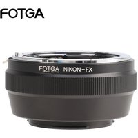 FOTGA Manual Focus Adapter Ring For Nikon AI F Lens to Fuji Fujifilm X Mount X-Pro1/2 X-T1 X-T2 X-T20 X100F X-A10 X-E1 X-E2 Ring