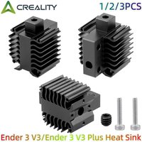 Creality Ender 3 V3/V3 Plus Heat Sink Full Metal for Ender 3 V3 Hotend Heatsink 3D Printer Parts Ender 3 V3 Plus Accessories