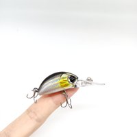 DUODUOYU 1PCS Mini Crankbait Fishing Lures 4g/55mm Small Floating Minnow Wobblers Hard Artificial Bait Fishing Tackle