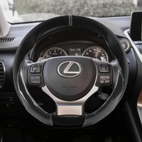 Anti-slip Breathe Leather Car Steering Wheel Cover For Lexus RX330 IS250 Ct200h ES300h RX350 IS300h NX300h RX400h ES350 UX LX