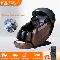 RaviFlax 2026 8D Sonic Massage Chair SL-Track Zero Gravity full body Thai Stretch Leg Foot SPA Massage Sofa chair3 Year Warranty