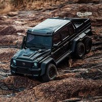 Toys 1/8 TRACTION HOBBY KM6 6WD Radio Control Off Road Car Vehicle RC Crawler Cars Model 2Speeed Axel Locks Brushed Motor Gift