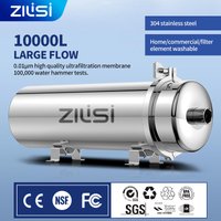 Water purifier for household and commercial use, stainless steel, direct drinking, kitchen faucet, tap water from well, municipa