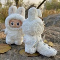 15 17cm For Labubu Doll Plush Outfit Clothes Great Leader Dinosaur Wings Totoro Baby Shark Cute Clothing Dollhouse Accessories