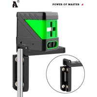 HILDA Wall Bracket Adjustable 180° Mini Laser Level For 1/4" Thread Laser Levels Support Wall Mounted Holder Strong Magnet