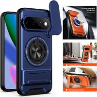 Armor Cover for Google Pixel 11 Pro XL 10 Pro 9 Pro Funda Case For Magsafe Magnetic Ring Holder Lens Camera Protection Coque