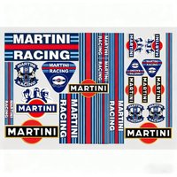 AliExpress NONE 1SET Racing Striped & Text Sticker (Red/Blue) - Self-Adhesive Waterproof Vinyl for Car Decor