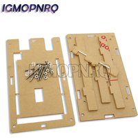 Mega 2560 R3 Case Transparent Acrylic Box Diy ShelSmart Electronics Compatible For Arduino Mega 2560 R3 Case Kit