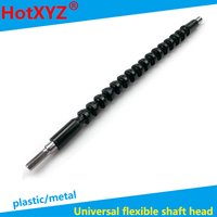 Charging Drill Electric Screwdriver Universal Soft Shaft Head sleeve Driver Multi-functional Metal Connection Extension Rod