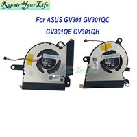 New CPU GPU Cooling Fan For ASUS ROG Flow X13 GV301QC GV301QE GV301QH GV301 Gaming Laptop VGA Fans 13NR06C0T04011 13NR06C0T03011