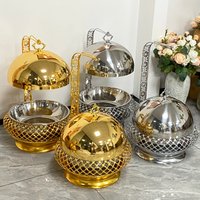 8L/10L Wedding Cheffing Stainless Steel Chef Food Warmers Chaffing Buffet Chafing Dish for Catering Equipment Serving Dish Set