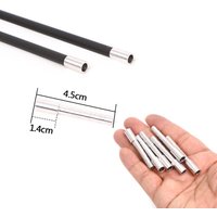 ACCMOS Archery Accessories for Shooting Hunting,DIY Arrow Nocks,Aluminium Insert,Carbon Fiberglass Arrows Shafts Parts,ID 5.2mm