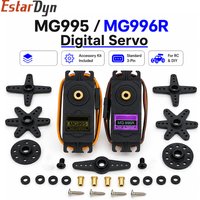 Estardyn Servos Digital MG996R MG995 Servo Metal Gear for Futaba JR Car RC Model Helicopter Boat MG995
