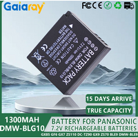 DMW-BLG10 BLG10E Battery 1300mAh DMW BLE9 Rechargeable Batteries For Panasonic LUMIX DMC-TZ85 TX1 LX100 GX85 GF6 GX7 ZS110 ZS70