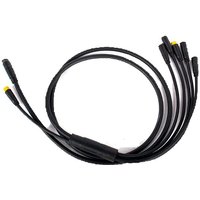 AliExpress chamrider ChamRider 2 to 5 Waterproof Main Cable Wiring Harness for Electric Bike Throttle Display Brake Controller Headlight Connector