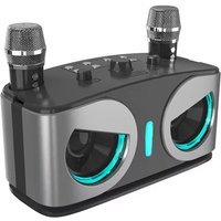 Karaoke Wireless Portable Bluetooth Speaker With Microphone Subwoofer Machine Powerful Sound Box Music Caixa De Som Audio Bocina