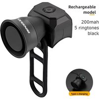 AliExpress NONE Bicycle Horn Mountain Bike Mini USB Charging/Battery Waterproof Electronic Bike Bell Riding Equipment bicycle accessories