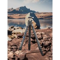 68.9'' Carbon Fiber Travel Tripod Camera Tripod Monopod with Ballhead External Center Column 29mm Tube WEYLLAN CX6 Load 15kg